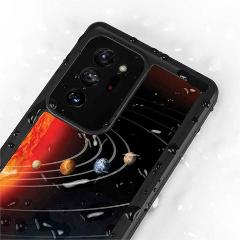 StockTrek Solar System Galaxy Note20 Ultra 5G Waterproof Case